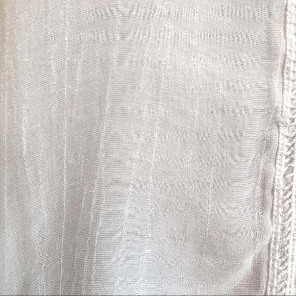 Fever White Sleeveless Cover Up Dress Size Large NWOT - Picture 10 of 13